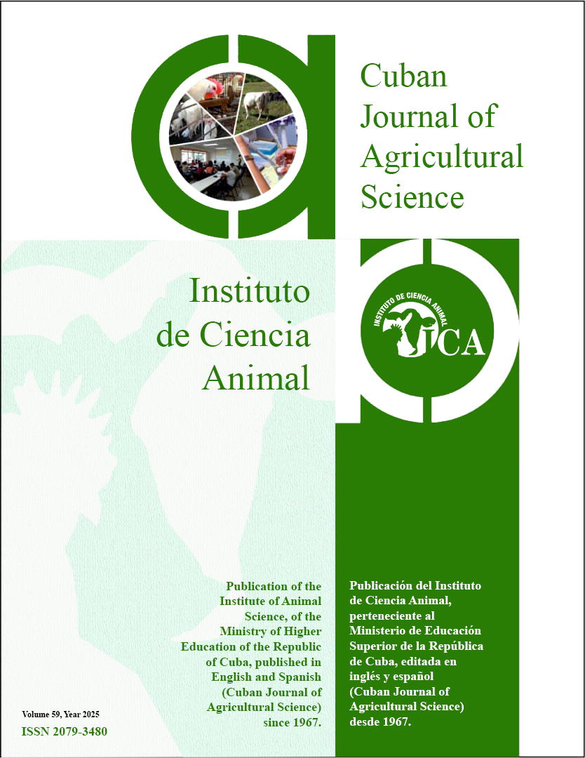 Cuban Journal of Agricultural Science